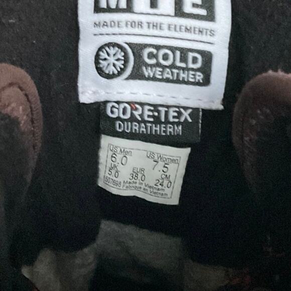 Vans Sk8-Hi GORE-TEX MTE 'Bitter Chocolate Brown sz 7.5W 6M - Picture 6 of 6